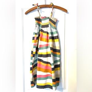 Tea Collection Multicolor Striped Kids Dress
